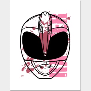 Ranger PINK MMPR Posters and Art